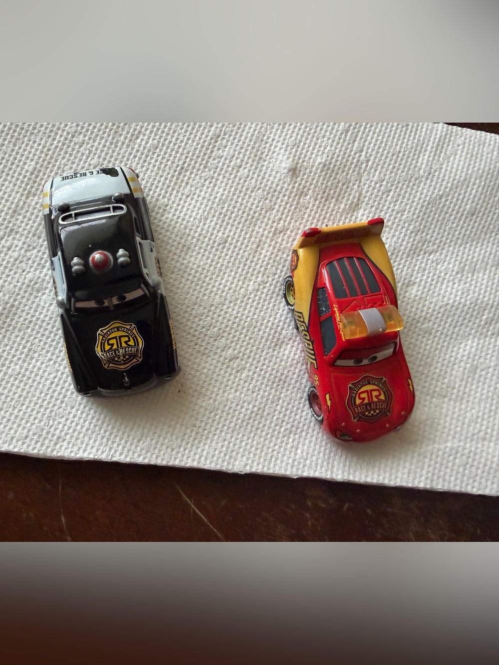 Disney Pixar Cars toys lighting McQueen and sheriff race & rescue toys cars toys - Picture 2 of 9